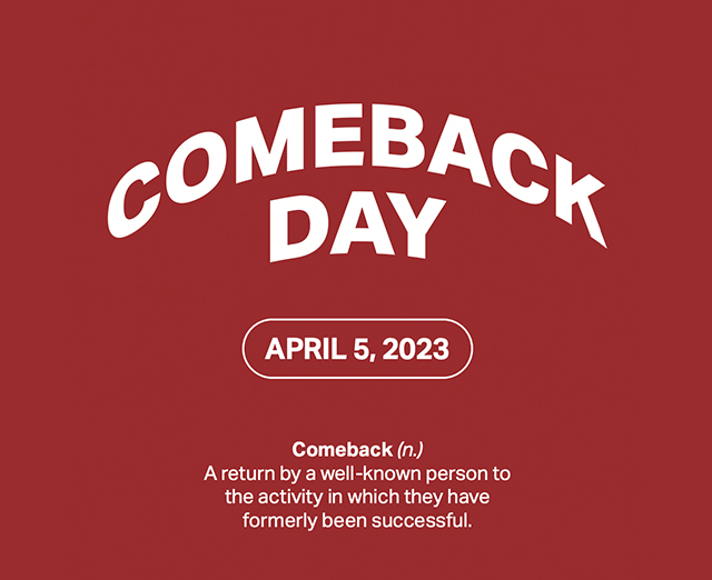 comeback day