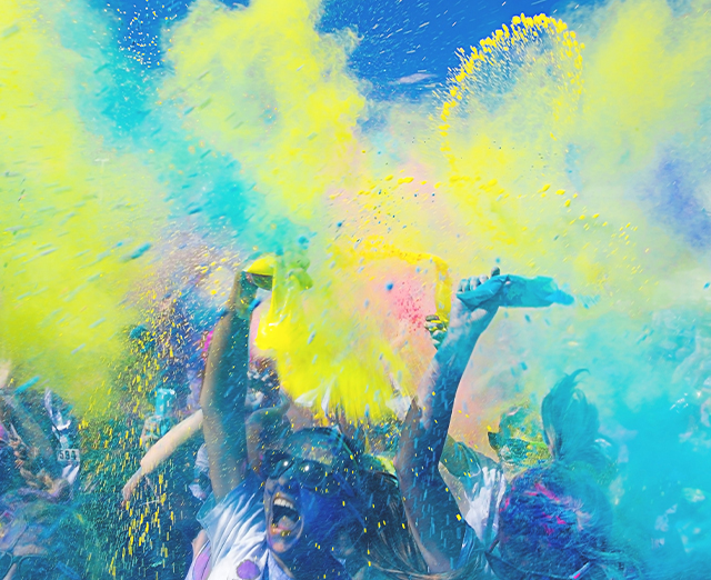 Color Run Crossroads Christian School
